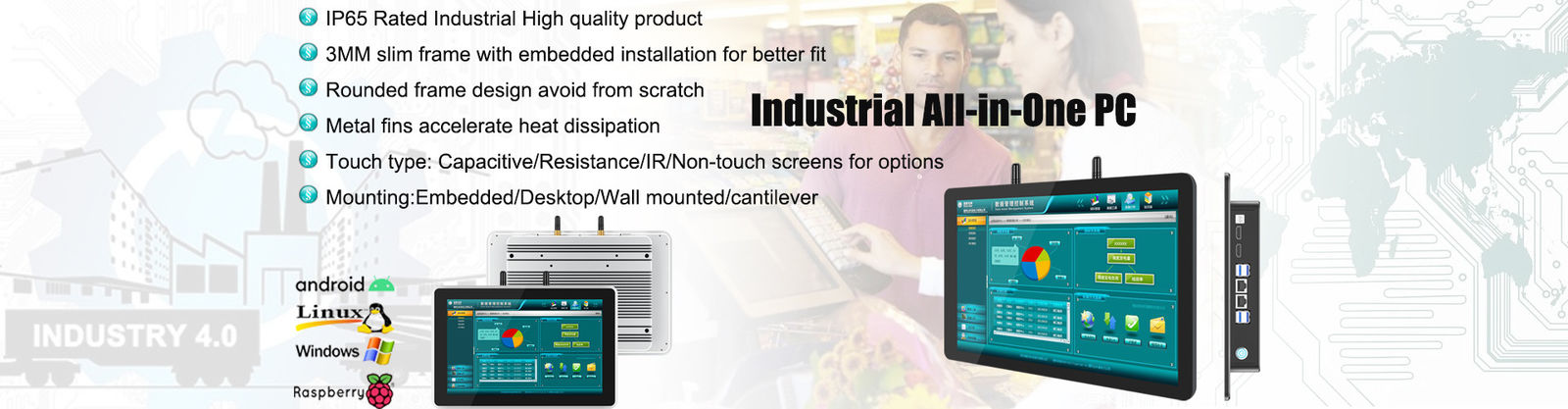 gaming pcap touchscreen