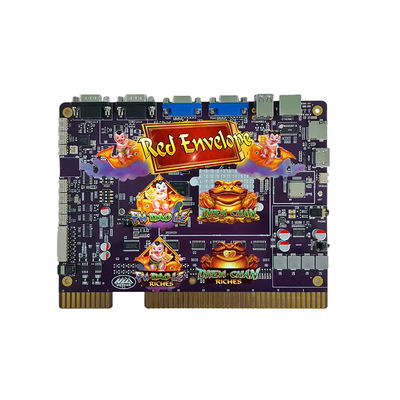 Multiple Skill Game Pcb Board Red Envelope 4in1 Voor Arcade Machine