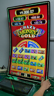 Verticale vaardigheid spel pcb bord gek geld goud voor game machine