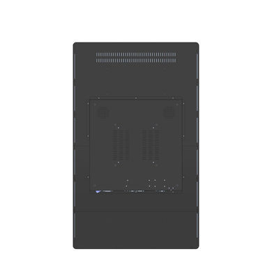 J-vormige superboog touchscreen monitor 1ms respons PCAP met led-kantverlichtingsbalken