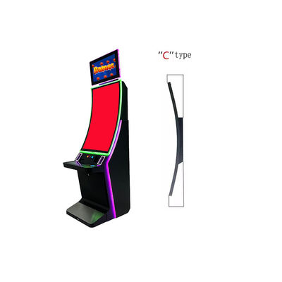 43 inch gaming PCAP gebogen touchscreen met snelle 1ms reactietijd en prachtige 178° kijkhoeken