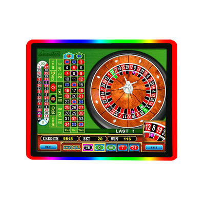 19 Capacitieve touchscreen-monitor LED-lichten Ring voor POG/WMS gaming-monitor