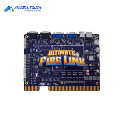 HET Design 8 in 1 FireLink PCB-spelbordprint