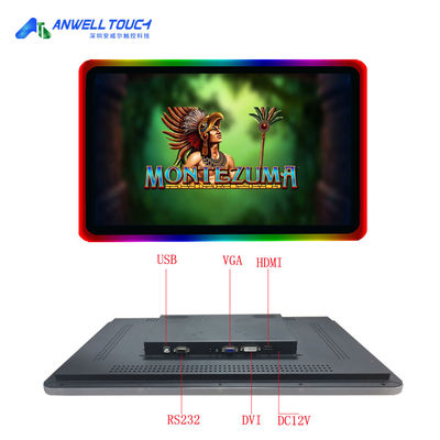 PCAP BalIy Capacitive Touch Screen Monitor 23,8 inch Acrylic LED Light HD Monitor Gaming Touch Display