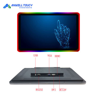 PCAP BalIy Capacitive Touch Screen Monitor 23,8 inch Acrylic LED Light HD Monitor Gaming Touch Display
