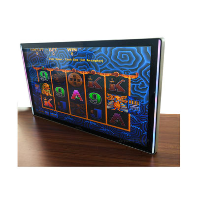 Aristocrat Hot Gaming Zilveren kleur PCAP Multi Touch Capacitive Touchscreen 23 inch Met Side And Edge LED Bezel