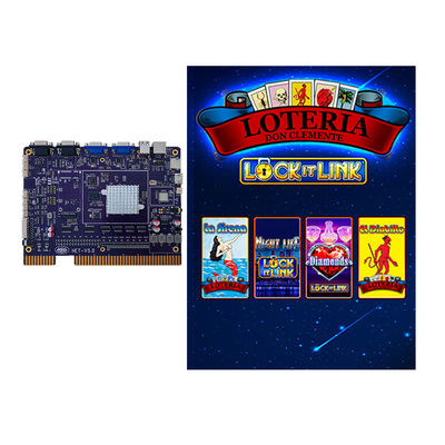 4in1 Skill Game Pcb Multiple Game Lock It Link Loterij Voor Arcade Machine