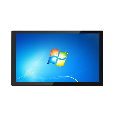 Ingebouwde 21,5 inch dunne platte lcd monitor Dvi VGA capacitieve PCAP touch monitor
