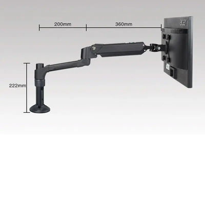 Behoorlijke en ruimtebesparende monitoraanhanger voor 10-22 inch LCD / touchscreen / POS-terminal