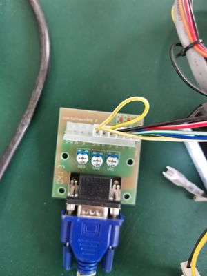VGA RGB CGA Connector Voor POG POT O Gold Signal Converter PCB Board Onderdelen