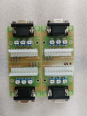 VGA RGB CGA Connector Voor POG POT O Gold Signal Converter PCB Board Onderdelen