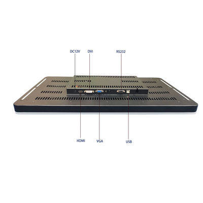 Multi Capacitive Touch Screen 21,5 inch met zijkant LED bezel voor industriële behuizingen