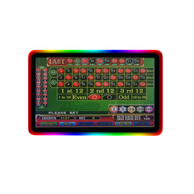 23.8 inch Gaming Machine PCAP Touch Screen Gaming Monitor Side LED Bar Zwart 1920x1080 Led 16:9 Ips Hd-Mi 300c