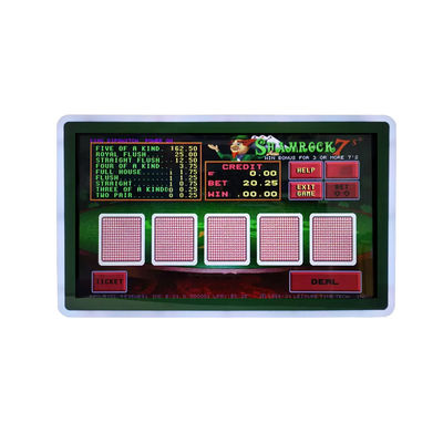 23.8 inch Gaming Machine PCAP Touch Screen Gaming Monitor Side LED Bar Zwart 1920x1080 Led 16:9 Ips Hd-Mi 300c