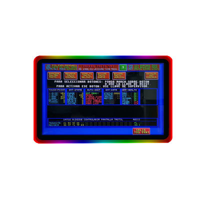 32 inch capacitieve aanraakscherm zijdelingse LED-licht voor POG WMS FOX firelink games