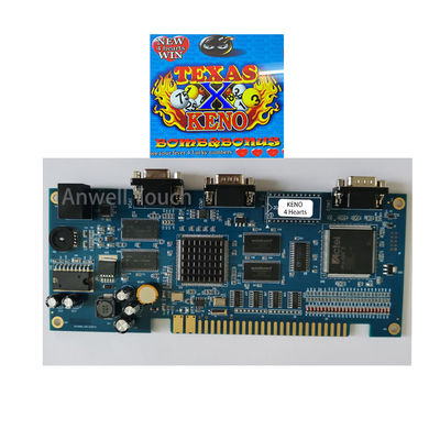 TEXAS KENO 4 Hearts pcb spelbord 0.5kg te koop arcadesd pcb