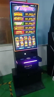 Gekrompen PCPA Touch Slotmachine Basiskast Speelvaardigheid Touch Monitor Metalen 43 Inch