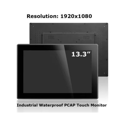 1920*1080 Open Frame Touch Screen Monitor 13 16:9 Verhouding 13,3" IPS LCD Panel Computer Monitor