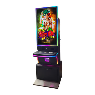 43 inch Metal Skill Gaming Cabinet Slot Machine met capacitieve touch monitor voor Firelink / Lightning Games