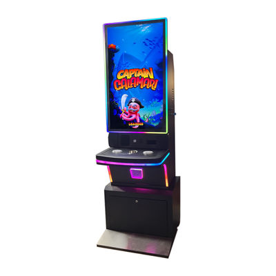 43 inch Metal Skill Gaming Cabinet Slot Machine met capacitieve touch monitor voor Firelink / Lightning Games