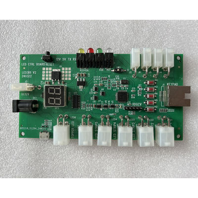 Groene gaming led lichten Custom controller pcb board hoge prestaties