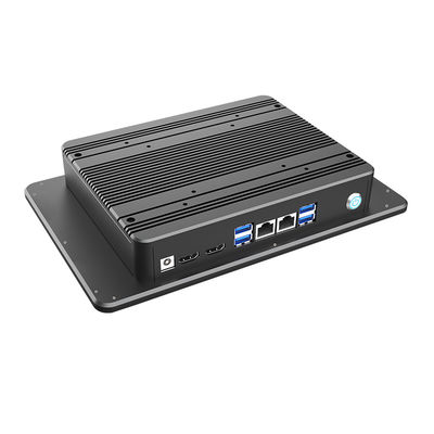 10.1 inch 1920*1200 All In One Industrial Touch Screen Zwarte pc voor Windows en Linux