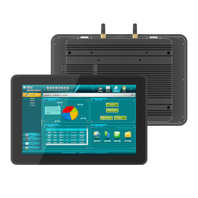 10.1 inch 1920*1200 All In One Industrial Touch Screen Zwarte pc voor Windows en Linux