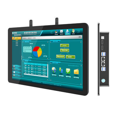 10.1 inch 1920*1200 All In One Industrial Touch Screen Zwarte pc voor Windows en Linux