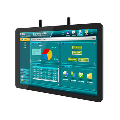 10.1 inch 1920*1200 All In One Industrial Touch Screen Zwarte pc voor Windows en Linux