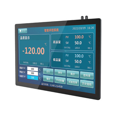 Zwart HD1920*1080 Industrial Capacitive Touch Screen All In One 13,3 inch met Window OS