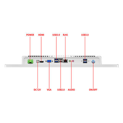 Wandmontage All-in-One Computers Aanraakscherm 1920×1080 FHD All-in-One PC 18.5"