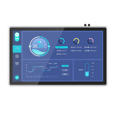 1920×1080 FHD All In One PC Touch Screen 21,5" Waterdicht Bedrijf Industrieel Gebruikt Wandgebouwd