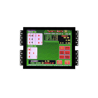 19 inch hoge 4:3 definitie gehard glas IR gaming touch monitor voor pog/wms