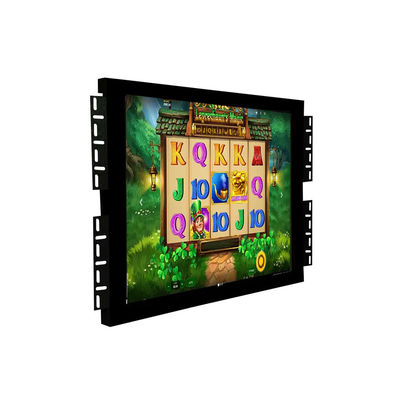 19 inch hoge 4:3 definitie gehard glas IR gaming touch monitor voor pog/wms