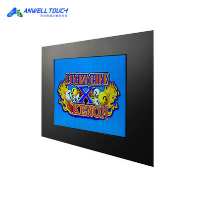 300Nits Helderheid Gaming Touchscreen Met gehard glas En USB Bizel Optie