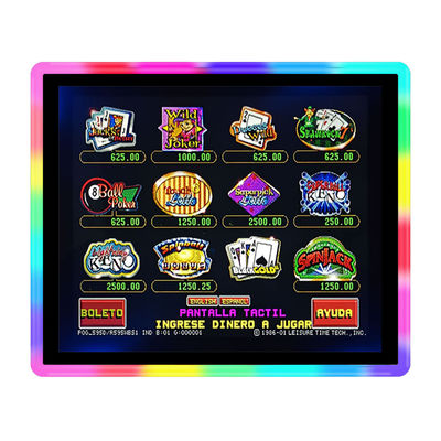 178/178 ° kijkhoek 19 inch gaming touch monitor met USB/RS232 aansluiting
