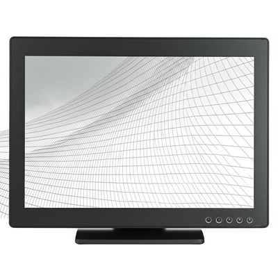 Industriële touchscreen monitor met hoge resolutie en een resolutie van 1280 x 1024, RS232 / USB touchsignaalinvoer en 5ms responstijd